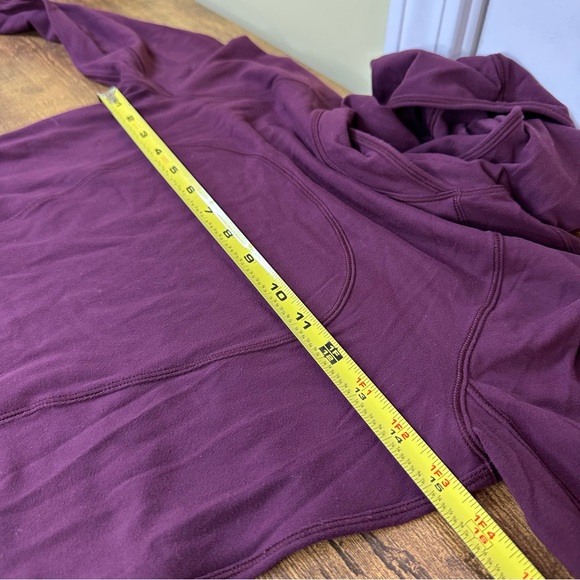 Lululemon Women's Burgundy On Repeat Rulu Hoodie Size 4 - Picture 5 of 10